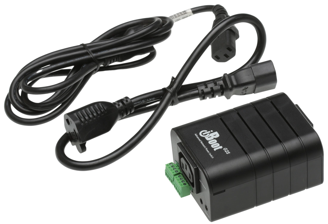 Dataprobe iBoot-G2S Web Power Control with Built-in 2 Port Network 10/100 Switch, Cloud Controlled Remote Reboot